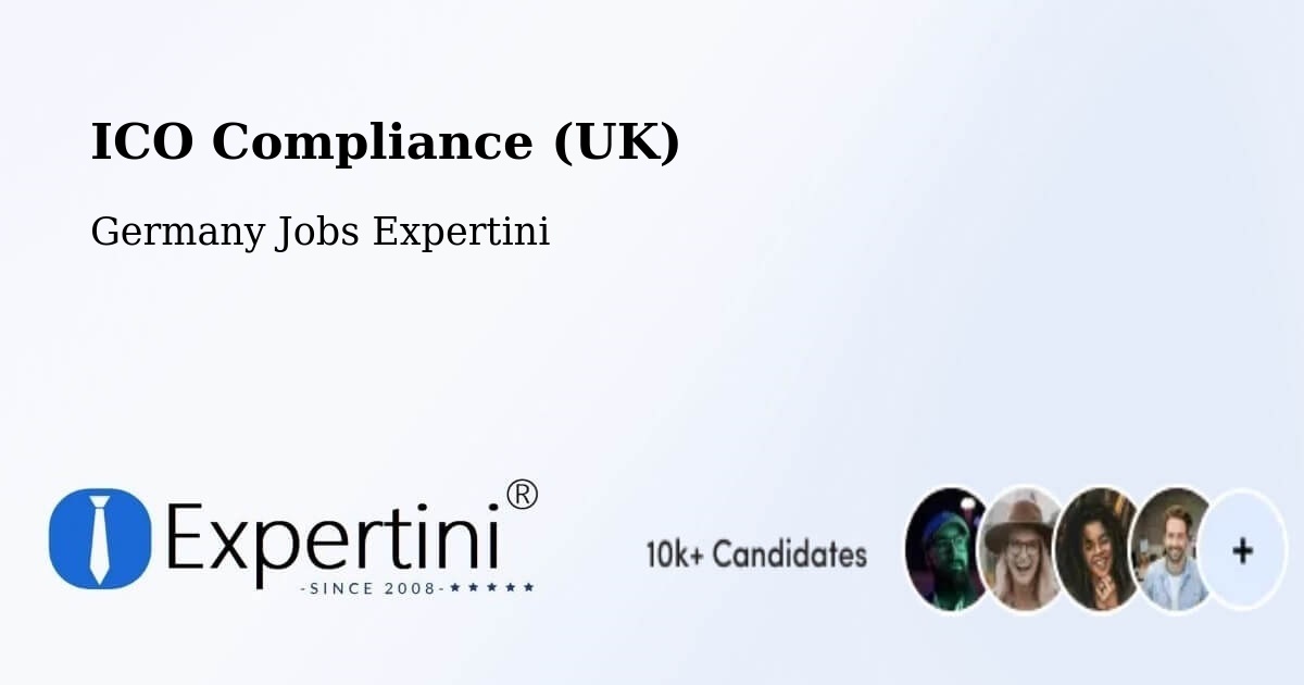 UK Data Protection & ICO Compliance – Beilstein - Germany Jobs Expertini